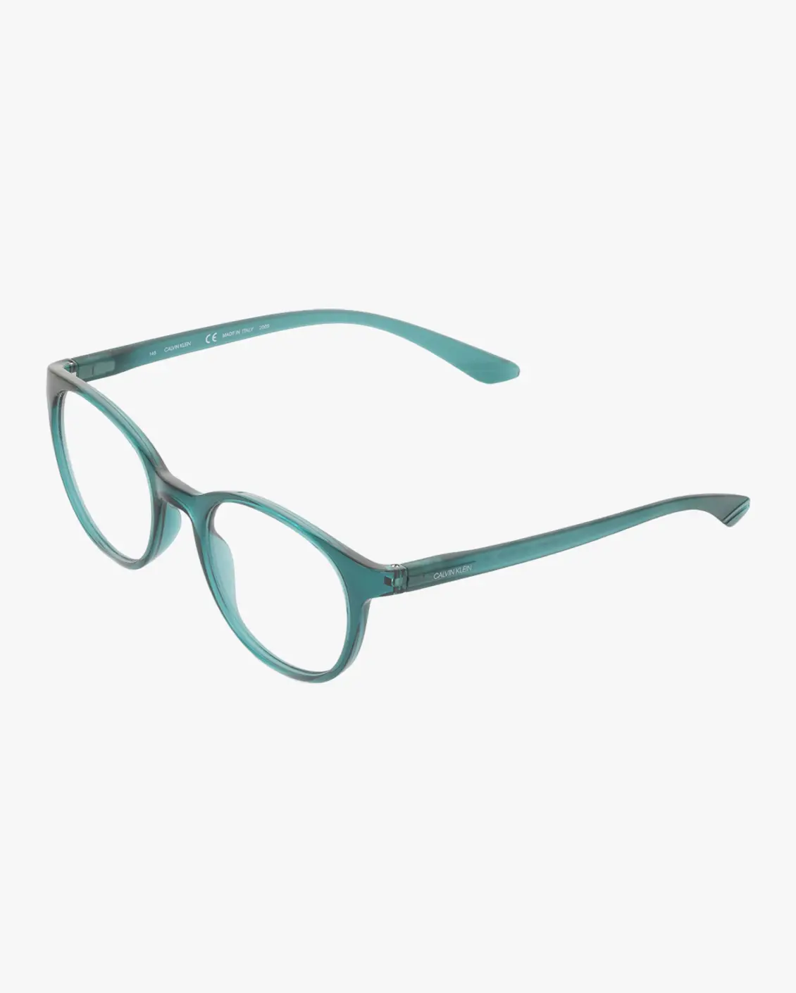 Round Eyeglasses in Green