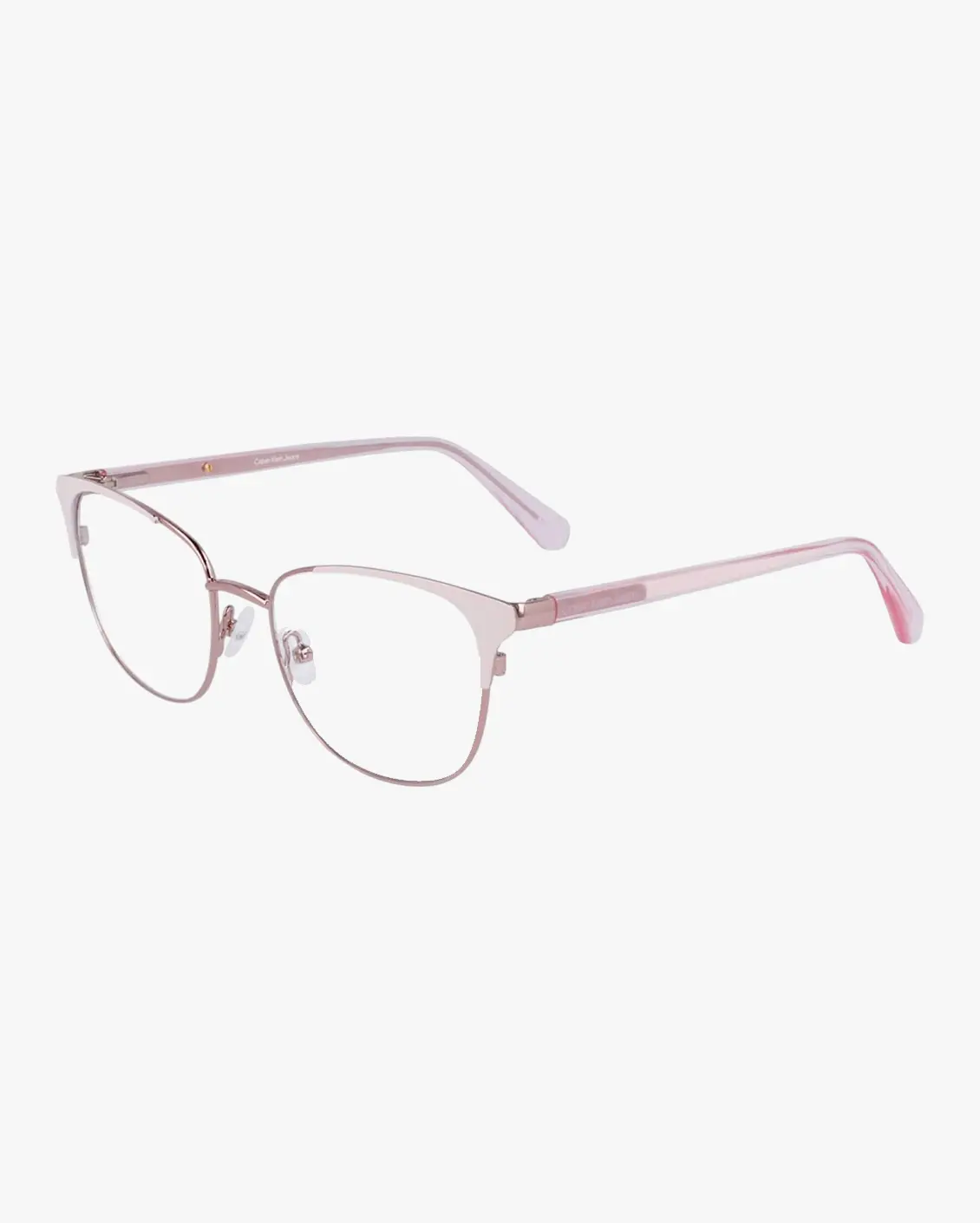 Round Eyeglasses in Pink