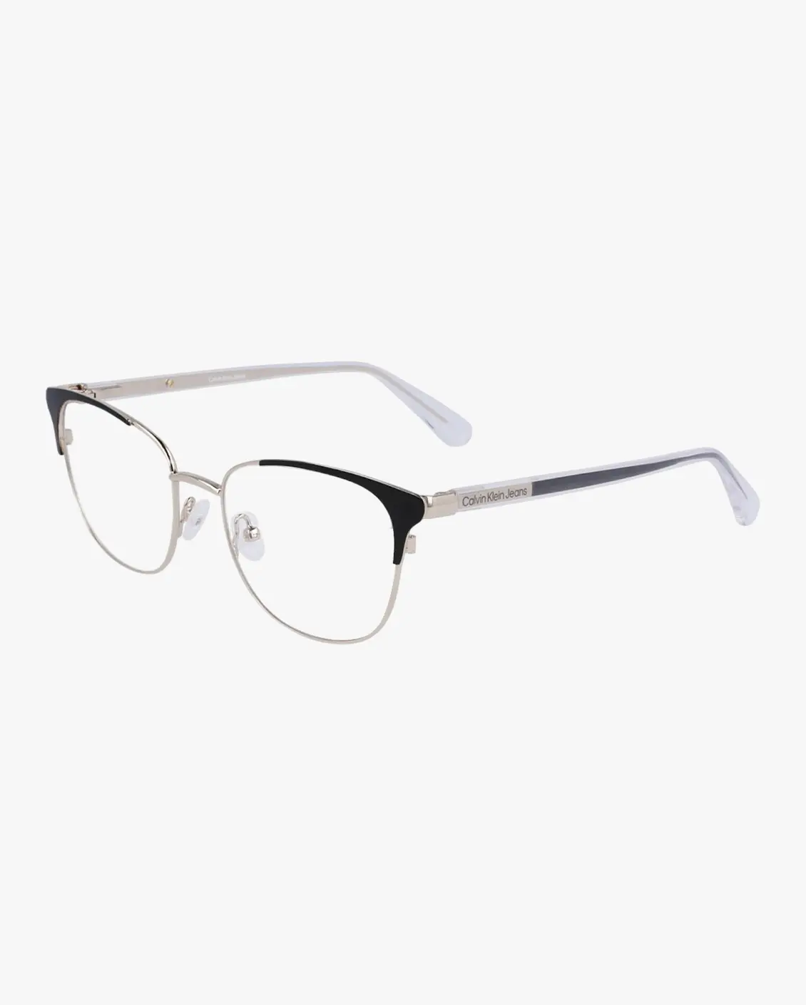 Round Eyeglasses in Transparent
