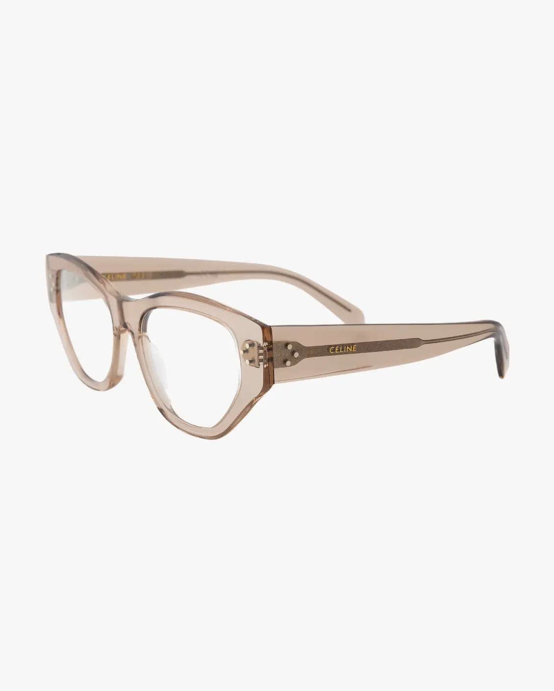 Cat Eye Eyeglasses in Brown