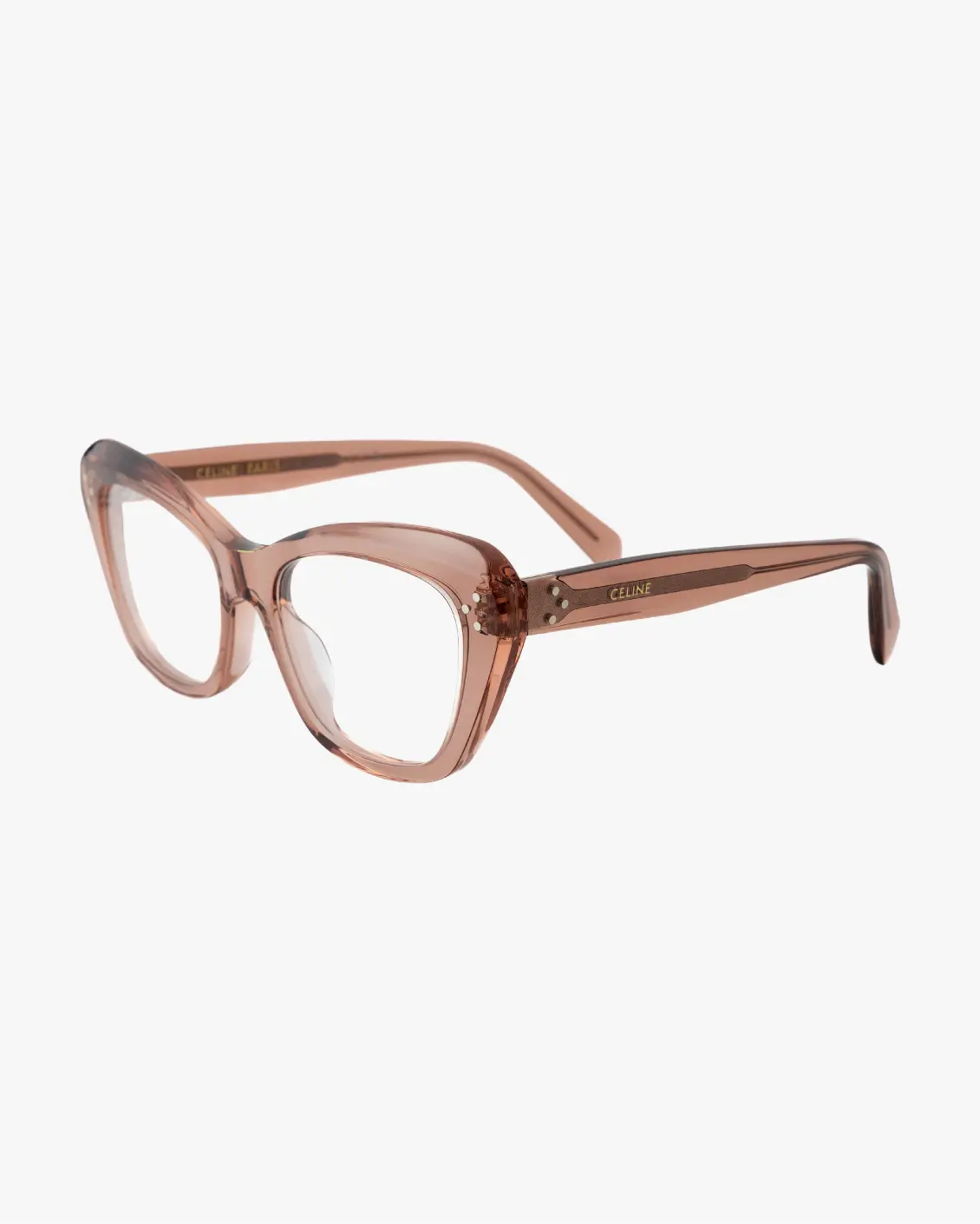 Cat Eye Eyeglasses in Brown