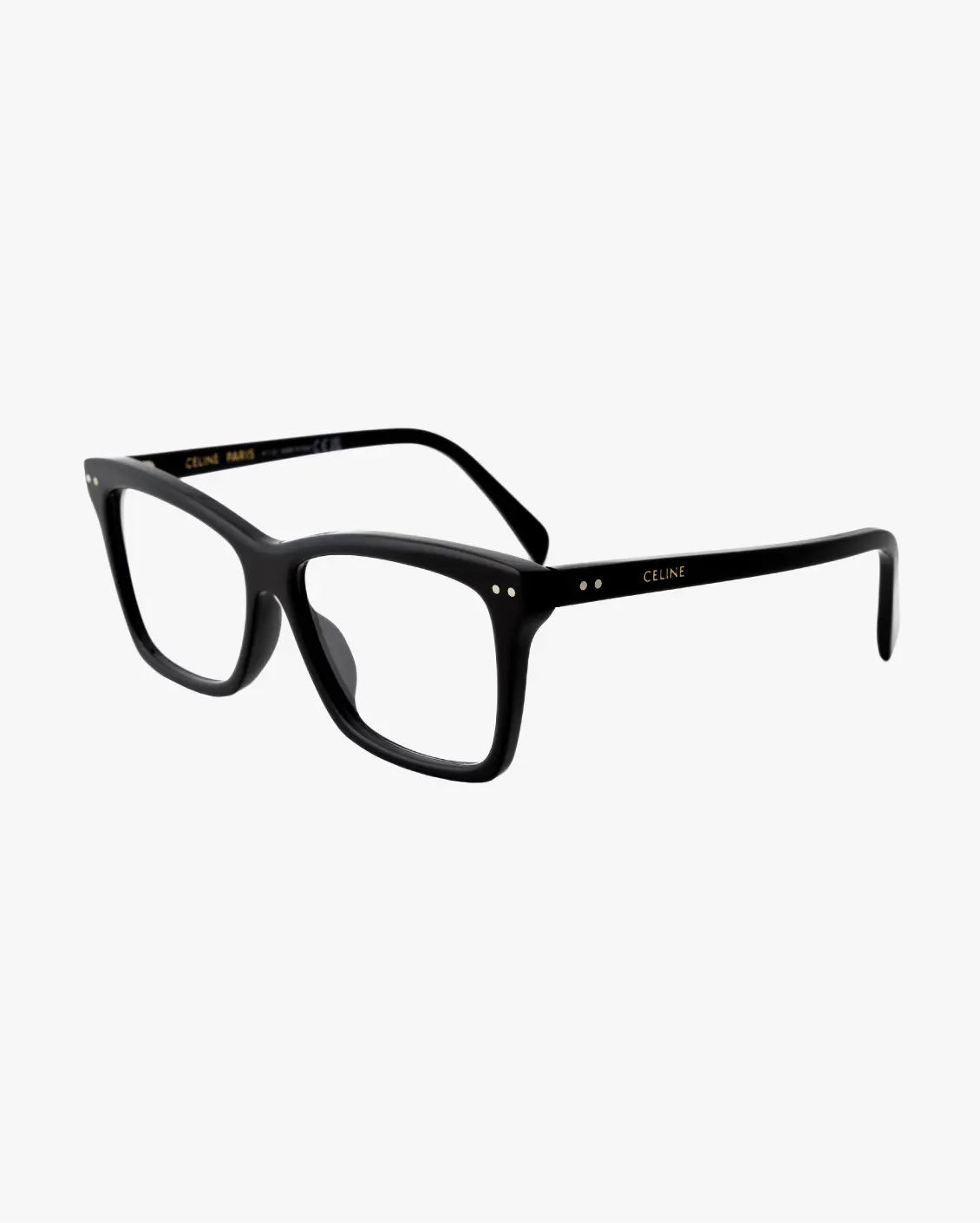 Square Eyeglasses in Black