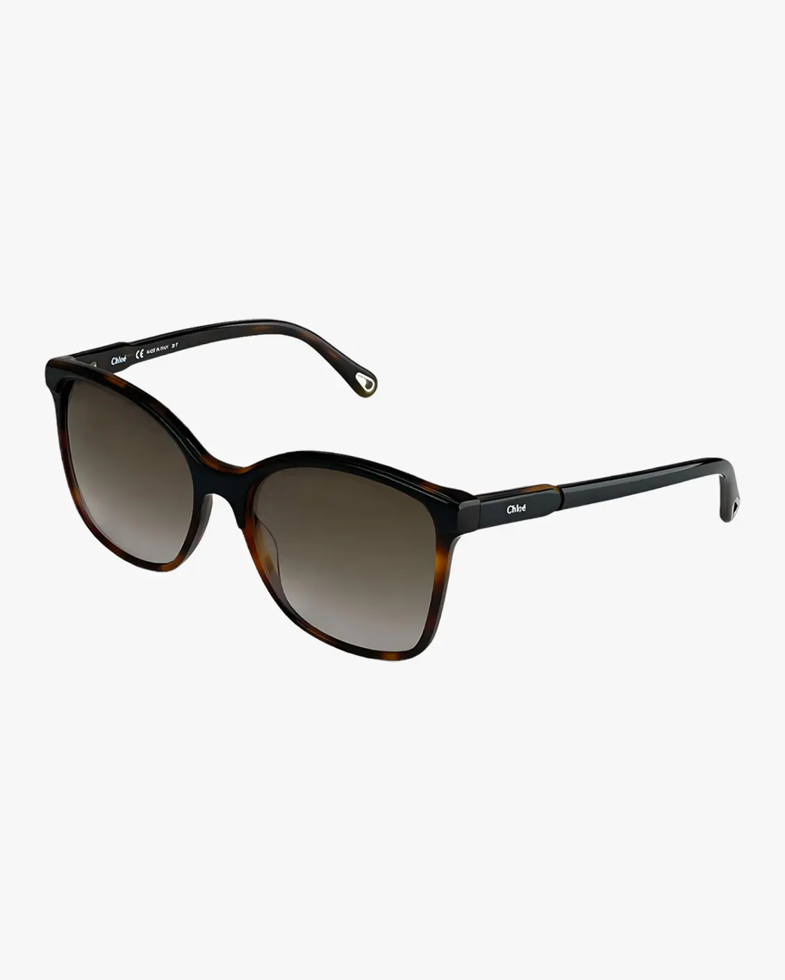 Rectangle Sunglasses in Brown