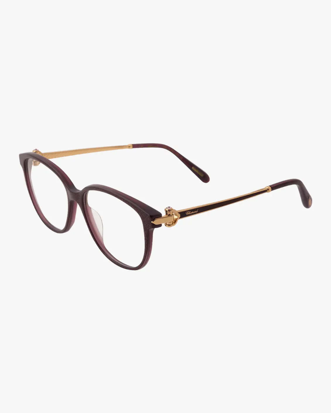 Round Eyeglasses in Red