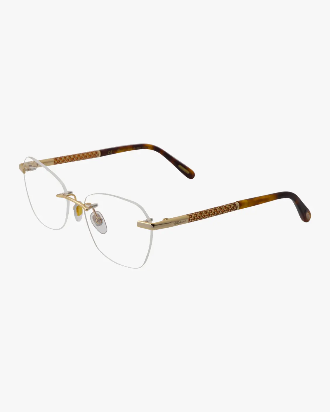Rectangle Eyeglasses in Brown