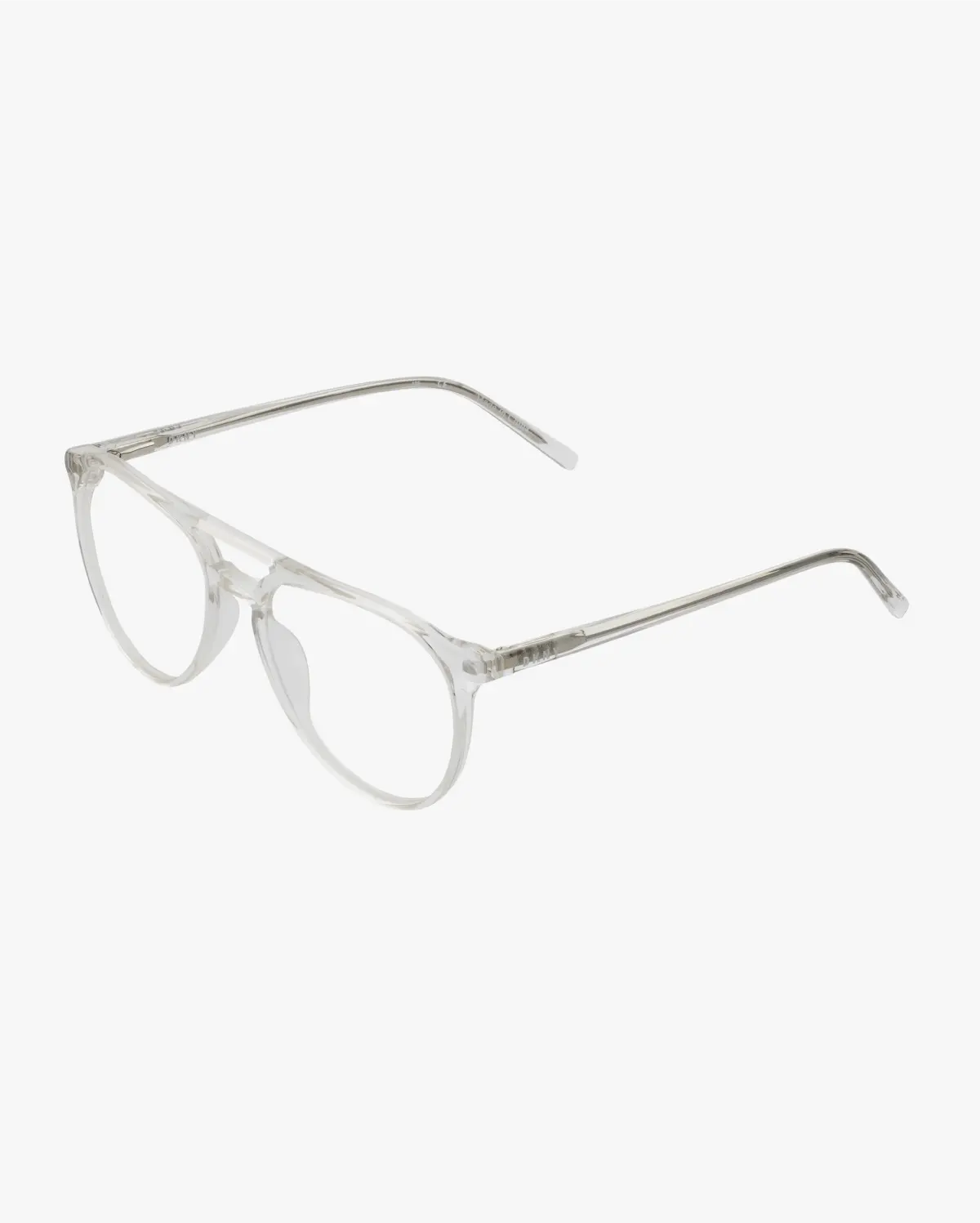 Aviator Eyeglasses in Transparent