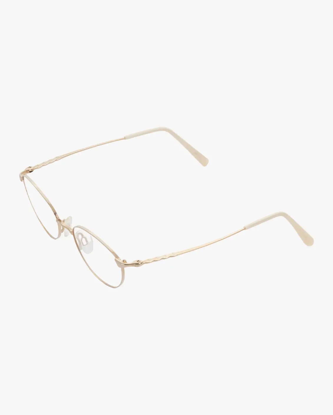 Cat Eye Eyeglasses in Gold