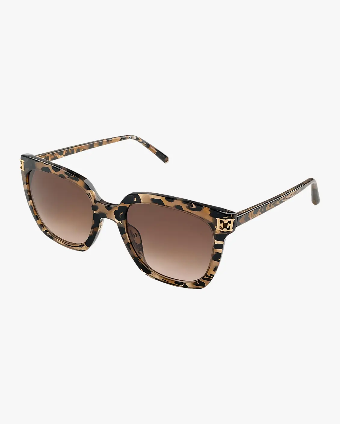 Square Sunglasses in Havana