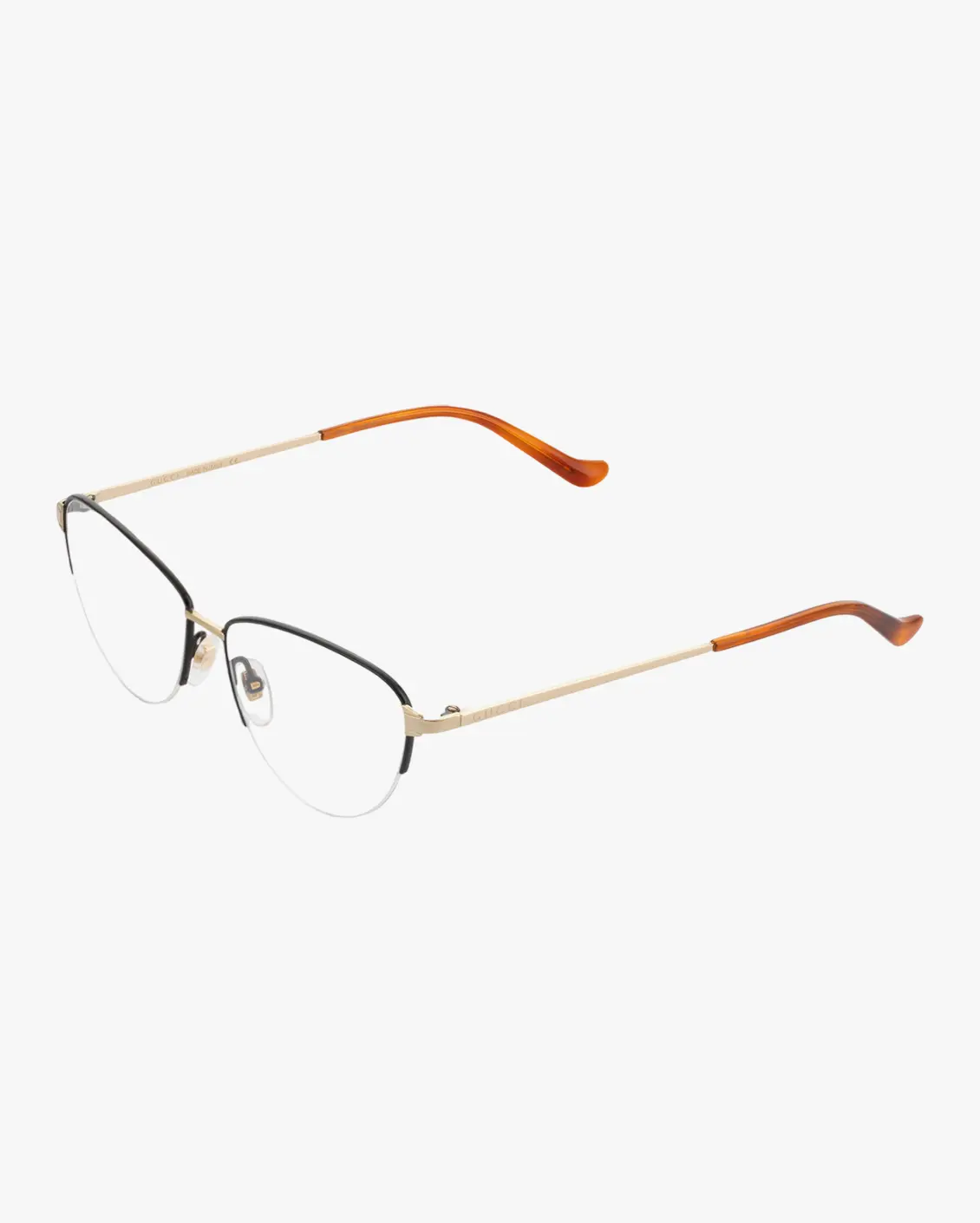 Cat Eye Eyeglasses in Gold