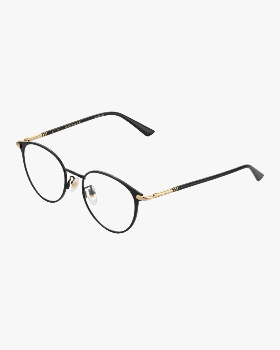 Round Eyeglasses in Black