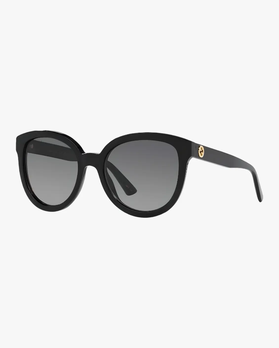 Round Sunglasses in Black