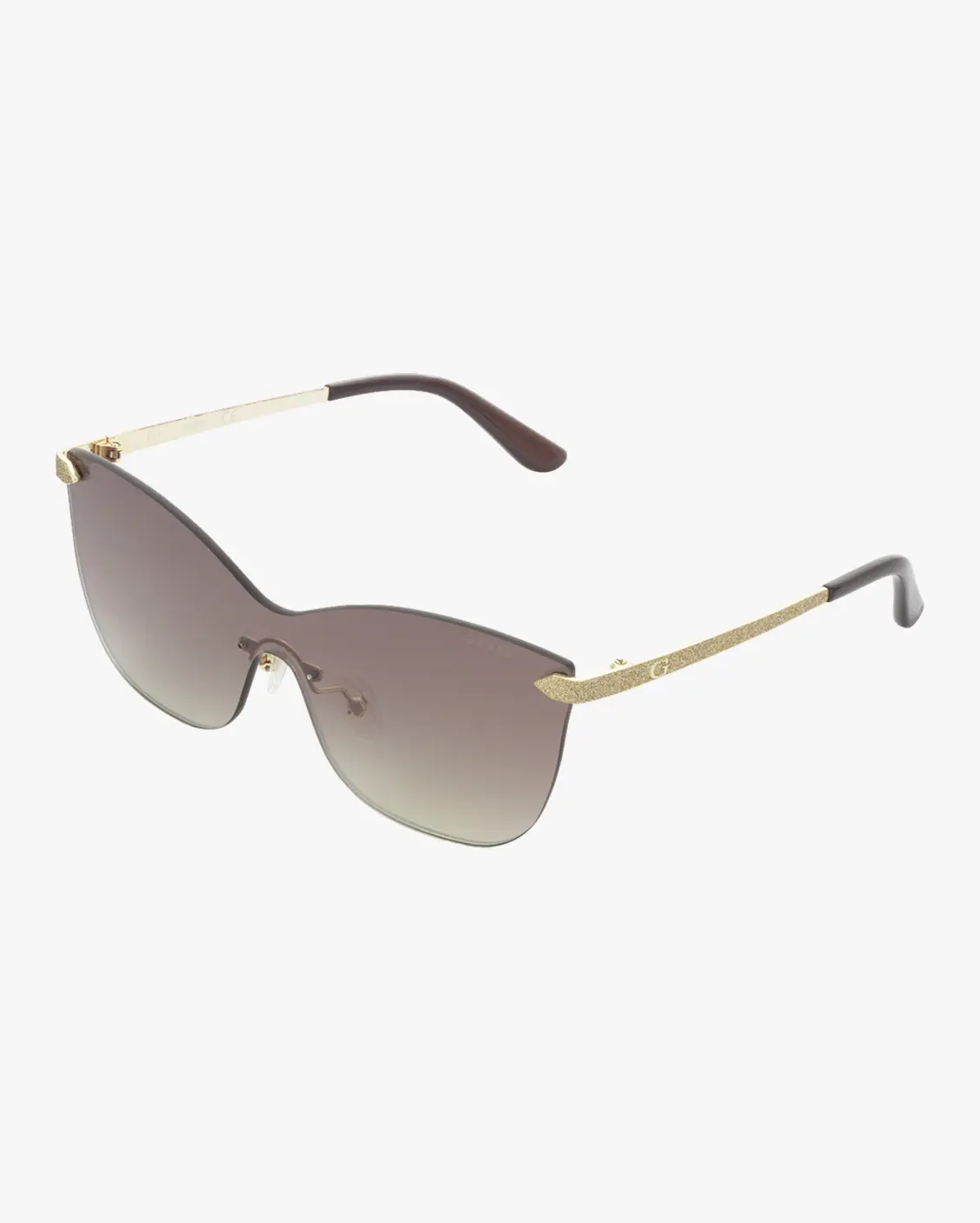Cat Eye Sunglasses in Gold