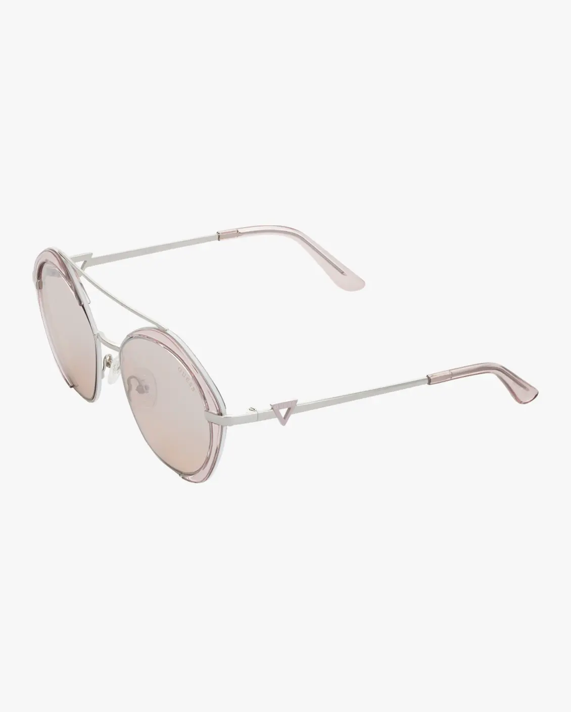 Irregular Sunglasses in Silver