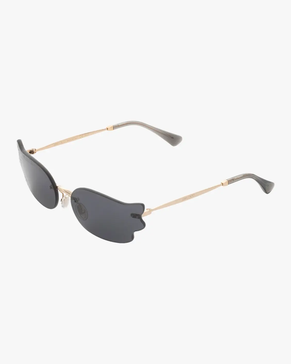 Cat Eye Sunglasses in Gold