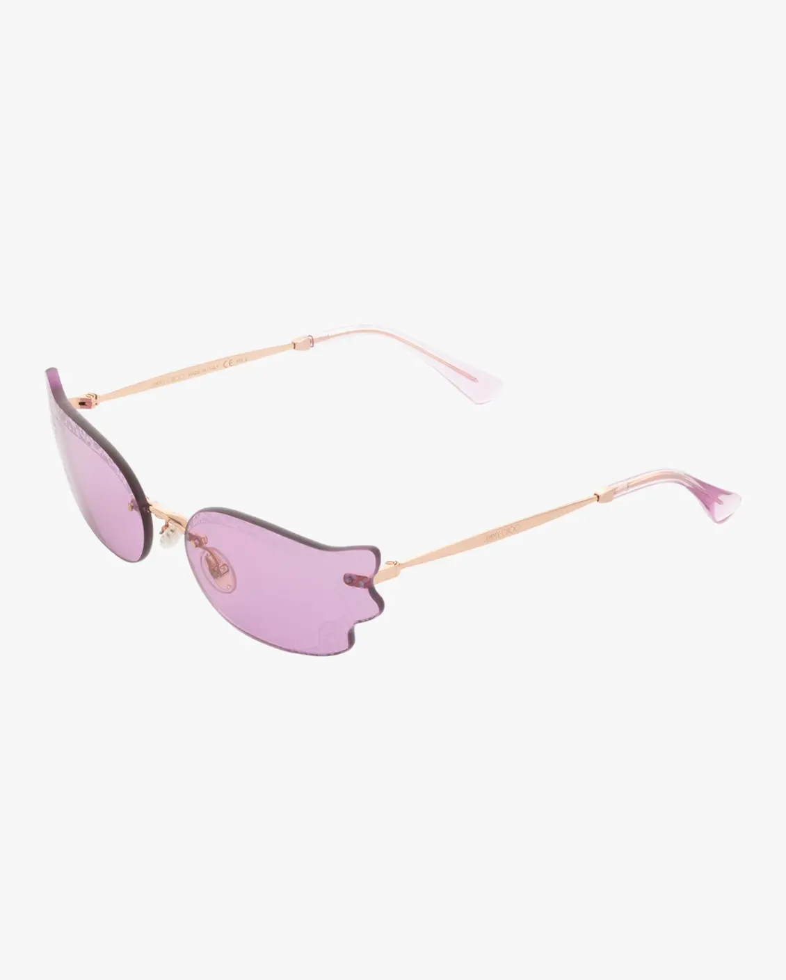 Cat Eye Sunglasses in Gold