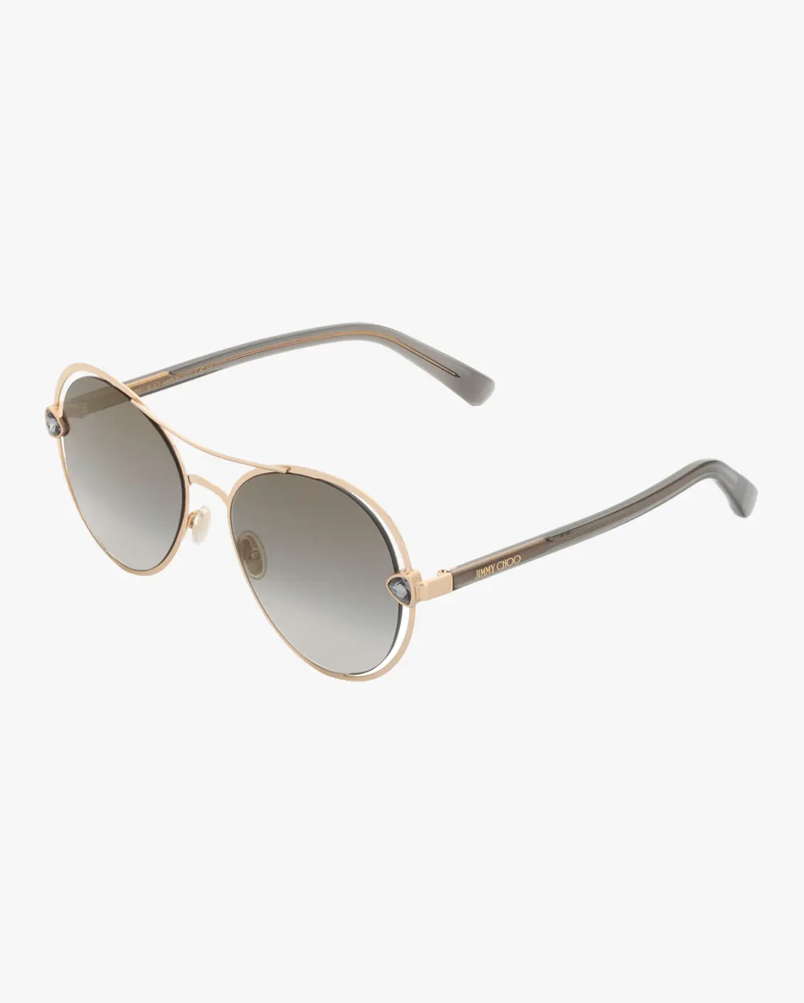 Round Sunglasses in Grey