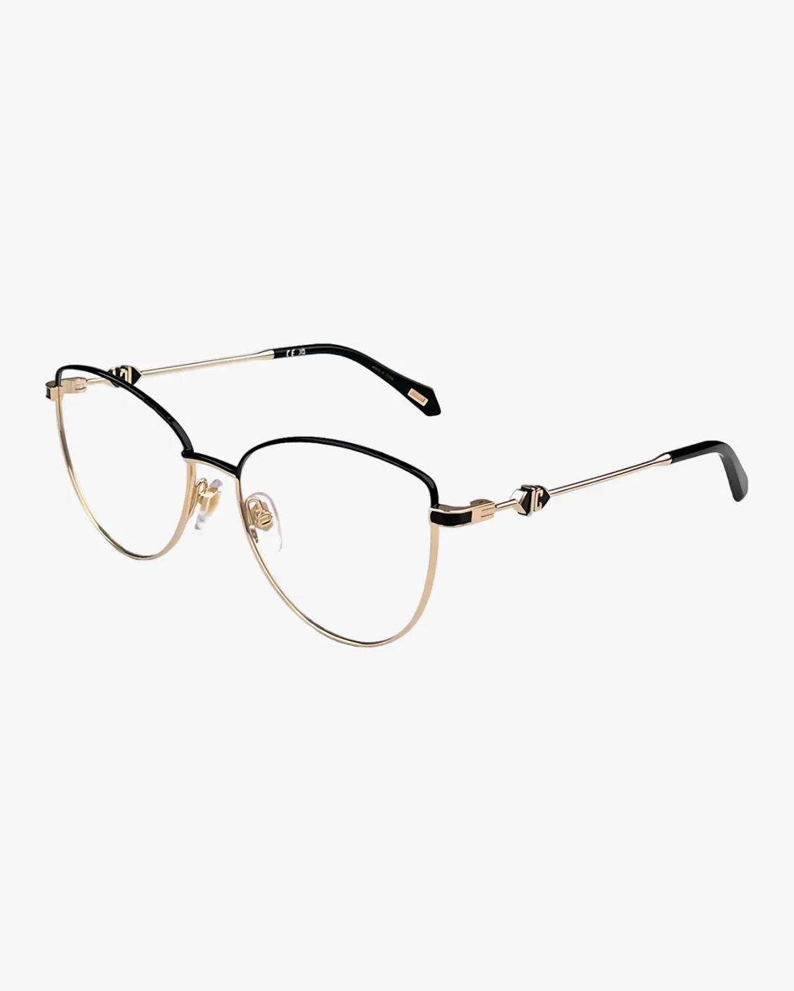 Cat Eye Eyeglasses in Gold