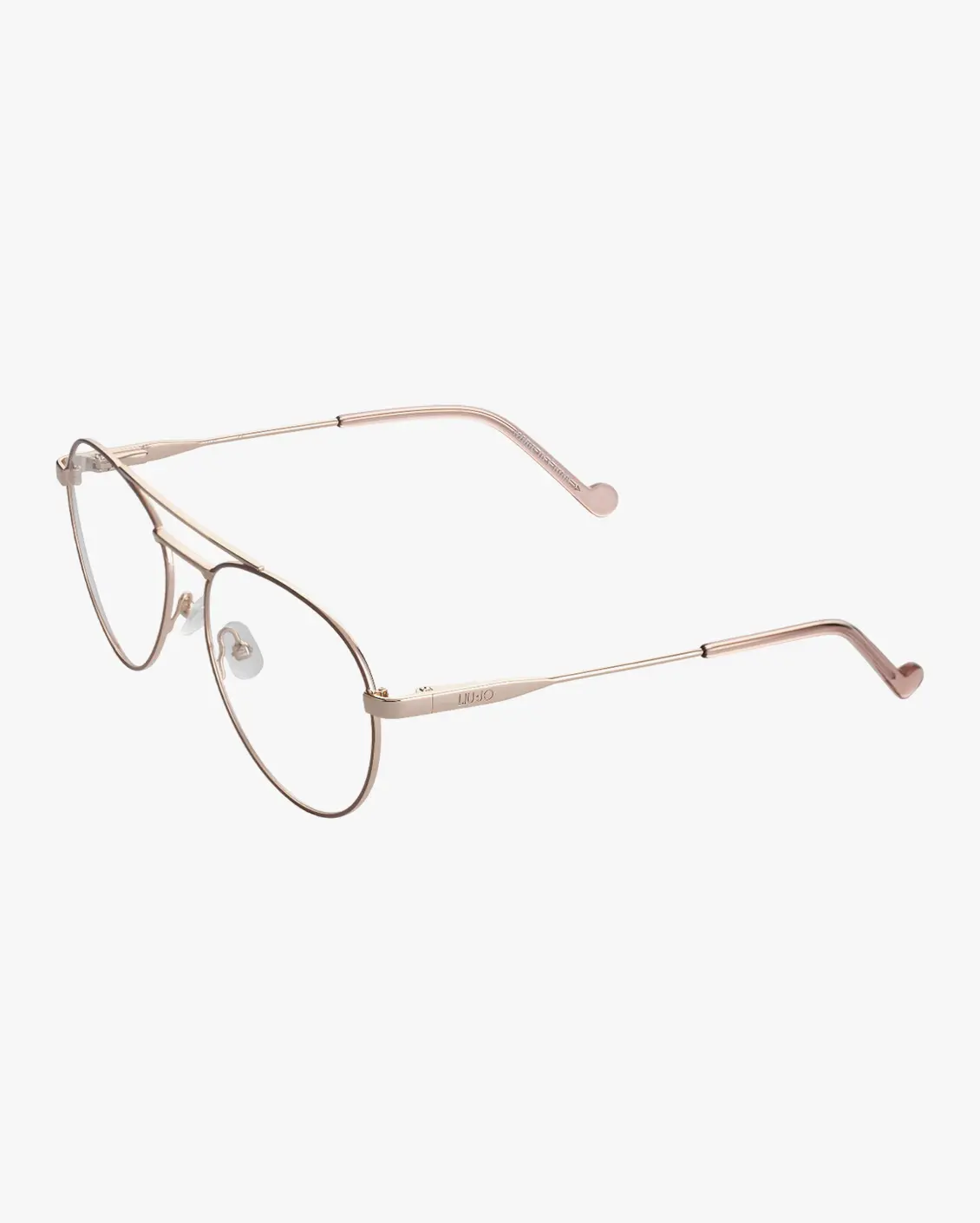 Aviator Eyeglasses in Silver