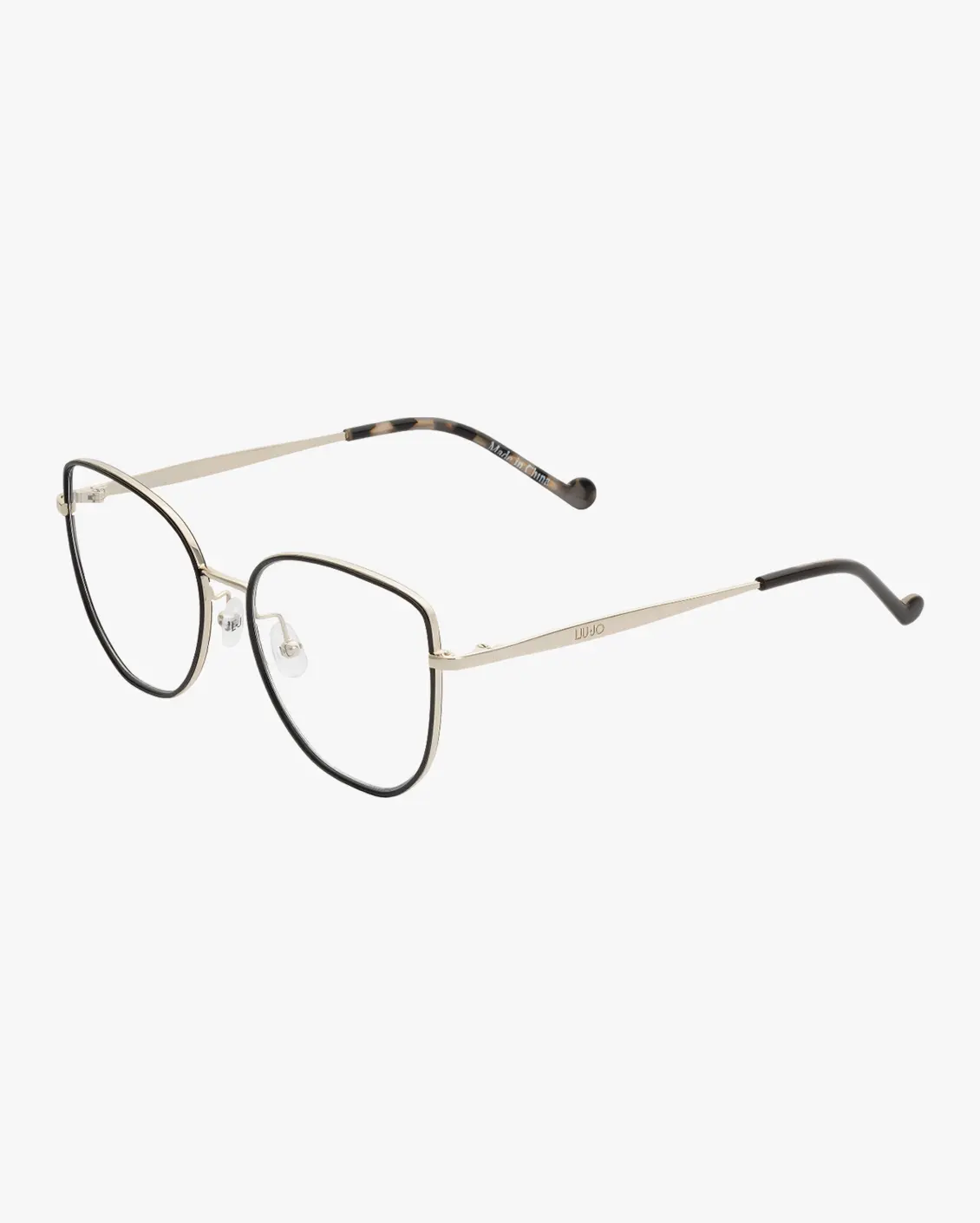 Round Eyeglasses in Silver