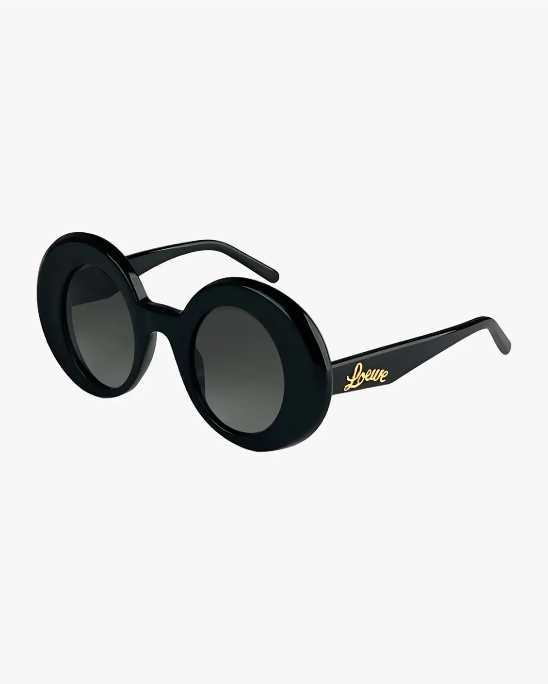 Round Sunglasses in Black