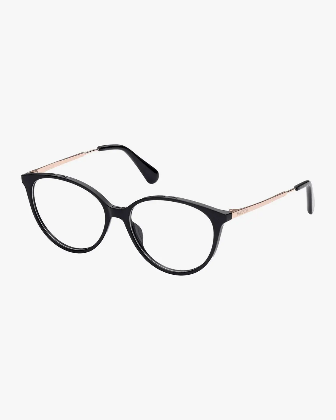 Round Eyeglasses in Black