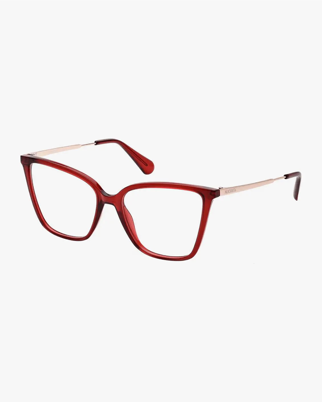 Square Eyeglasses in Red