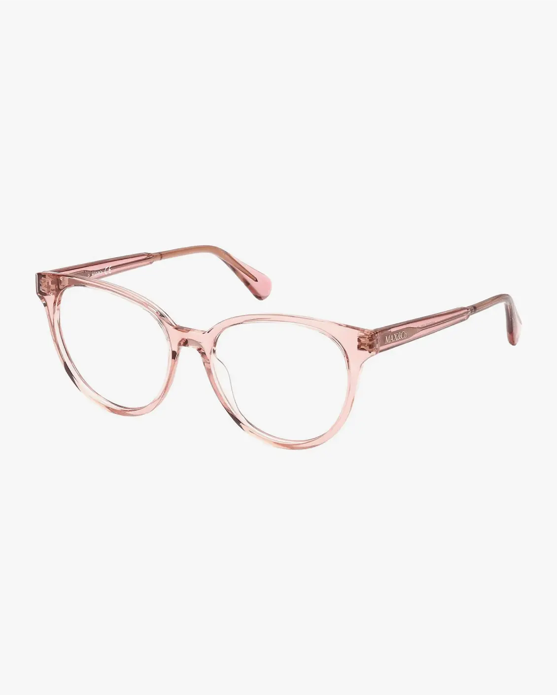 Round Eyeglasses in Pink