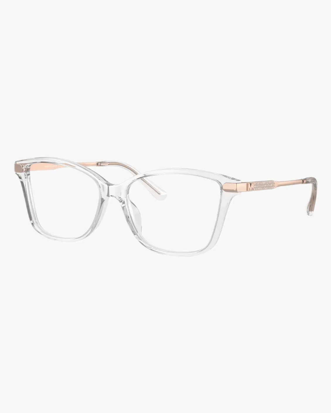Square Eyeglasses in Transparent