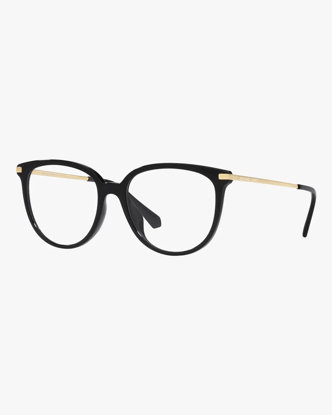 Round Eyeglasses in Black