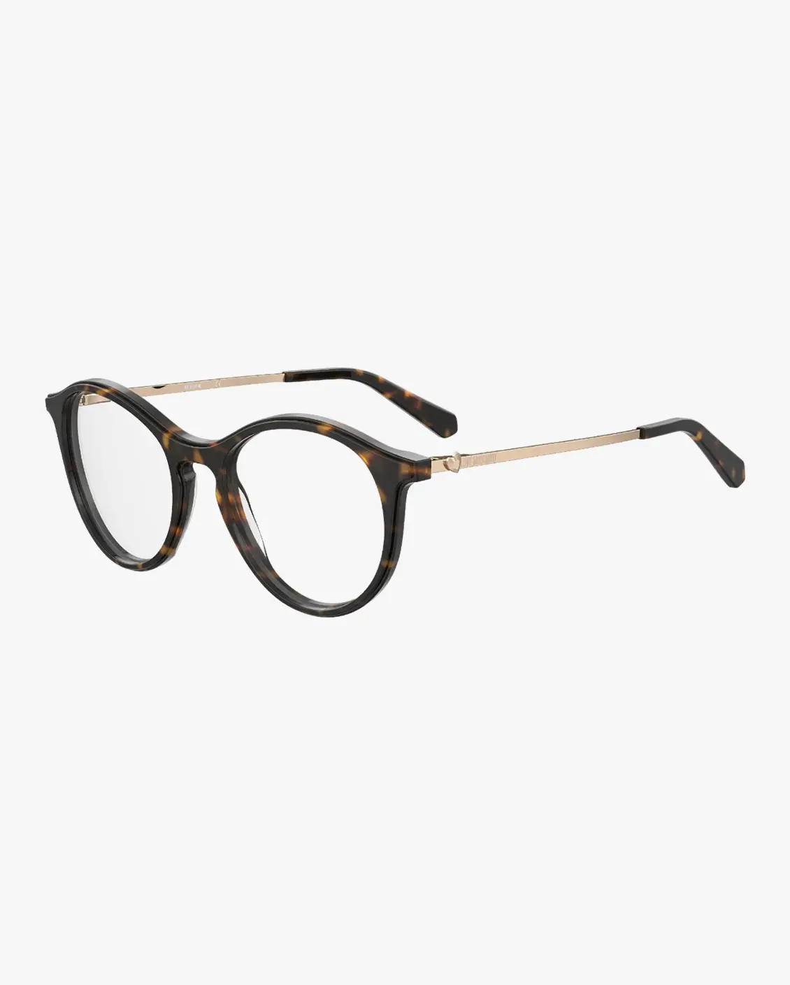 Round Eyeglasses in Black