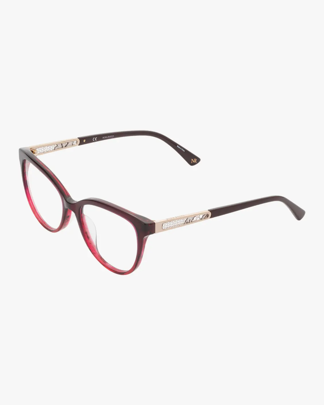 Cat Eye Eyeglasses in Red