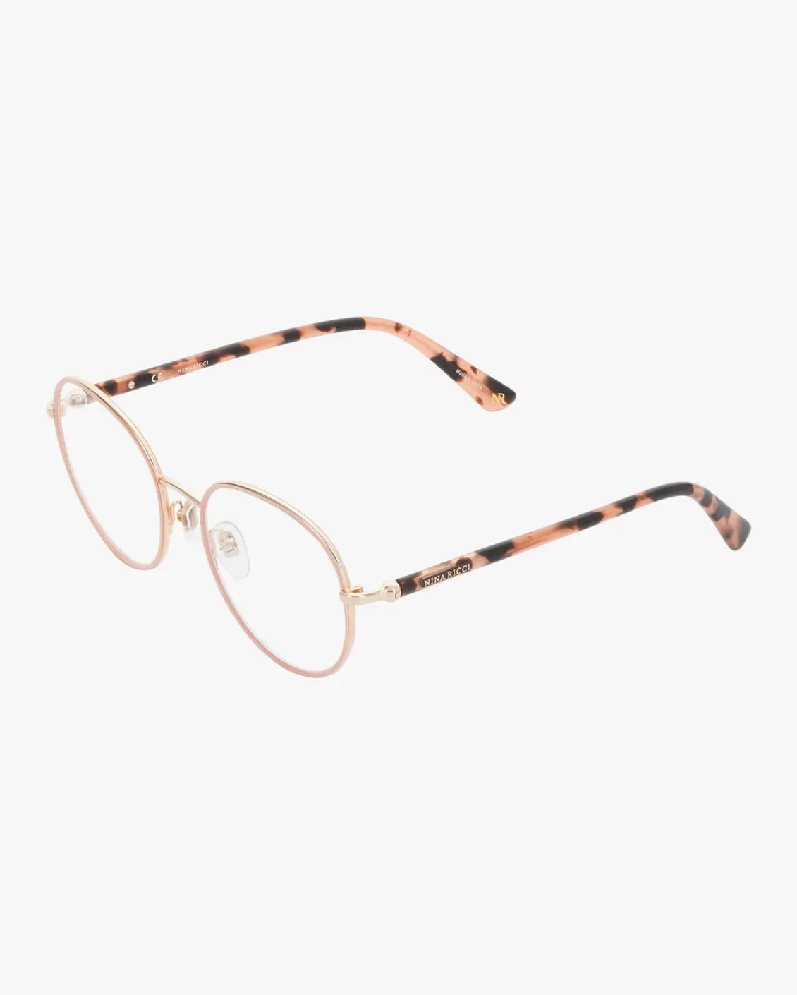 Round Eyeglasses in Havana