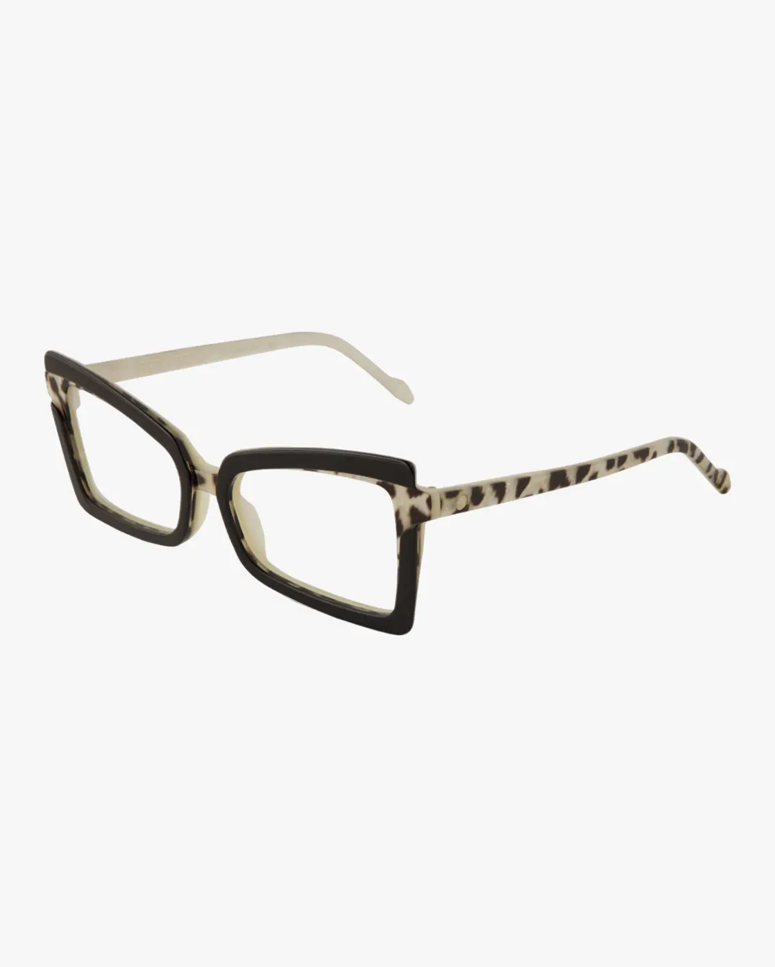 Rectangle Eyeglasses in Havana