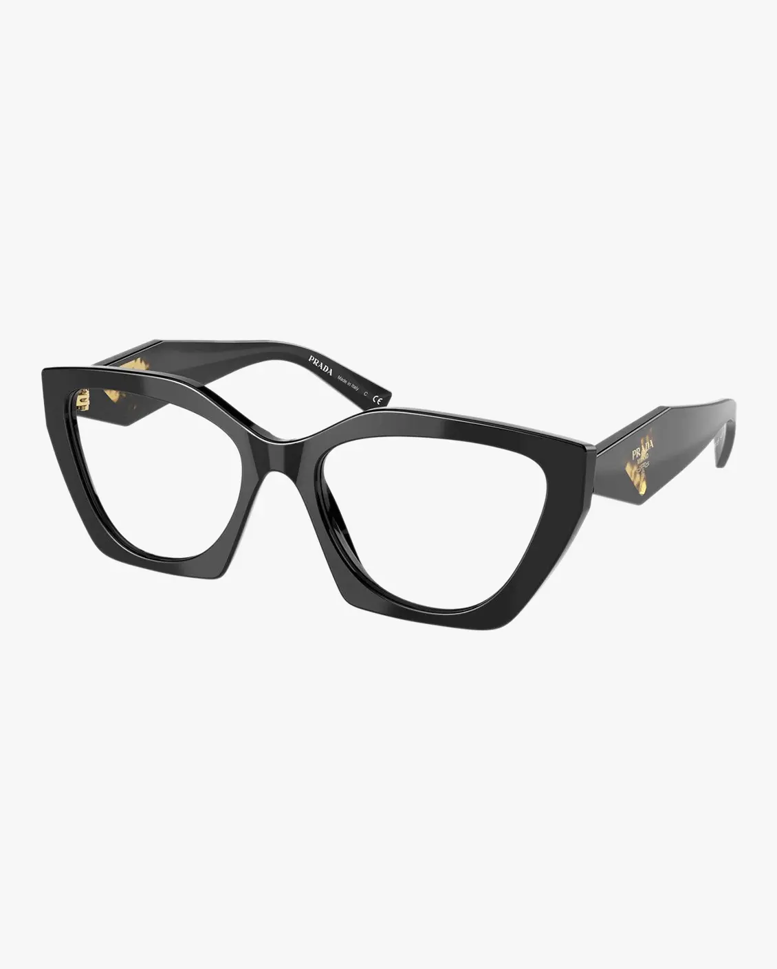 Irregular Eyeglasses in Black