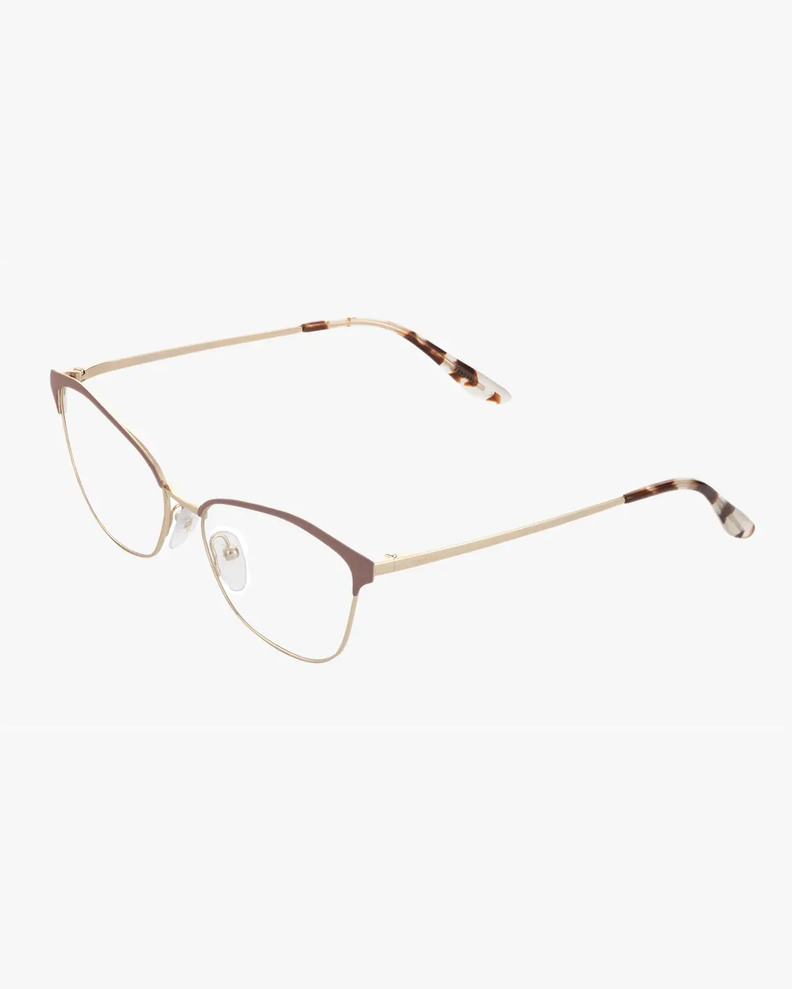 Cat Eye Eyeglasses in Gold