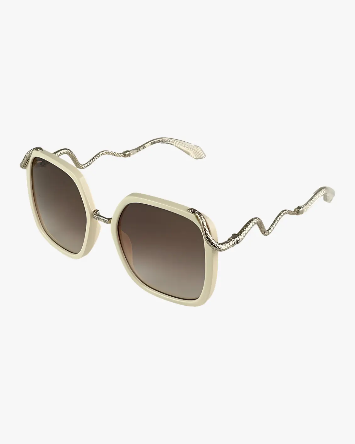 Square Sunglasses in White