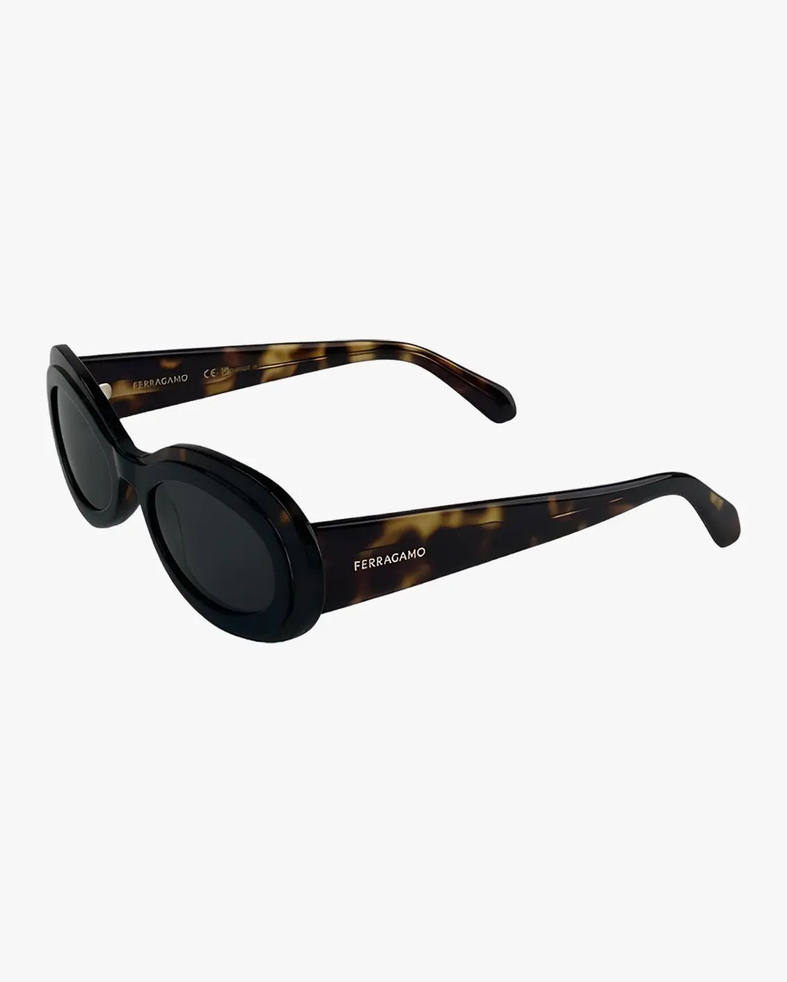 Oval Sunglasses in Havana