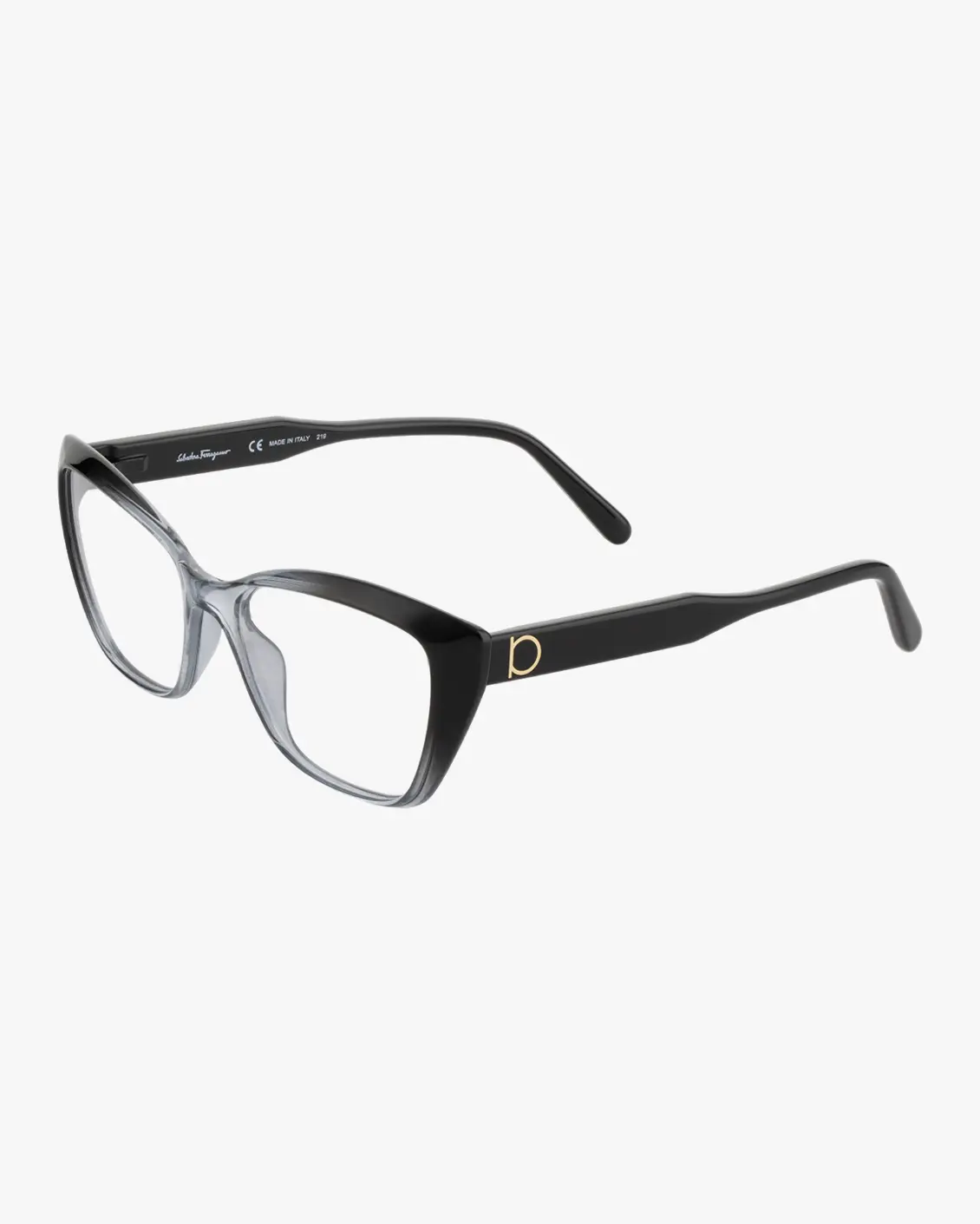 Square Eyeglasses in Black
