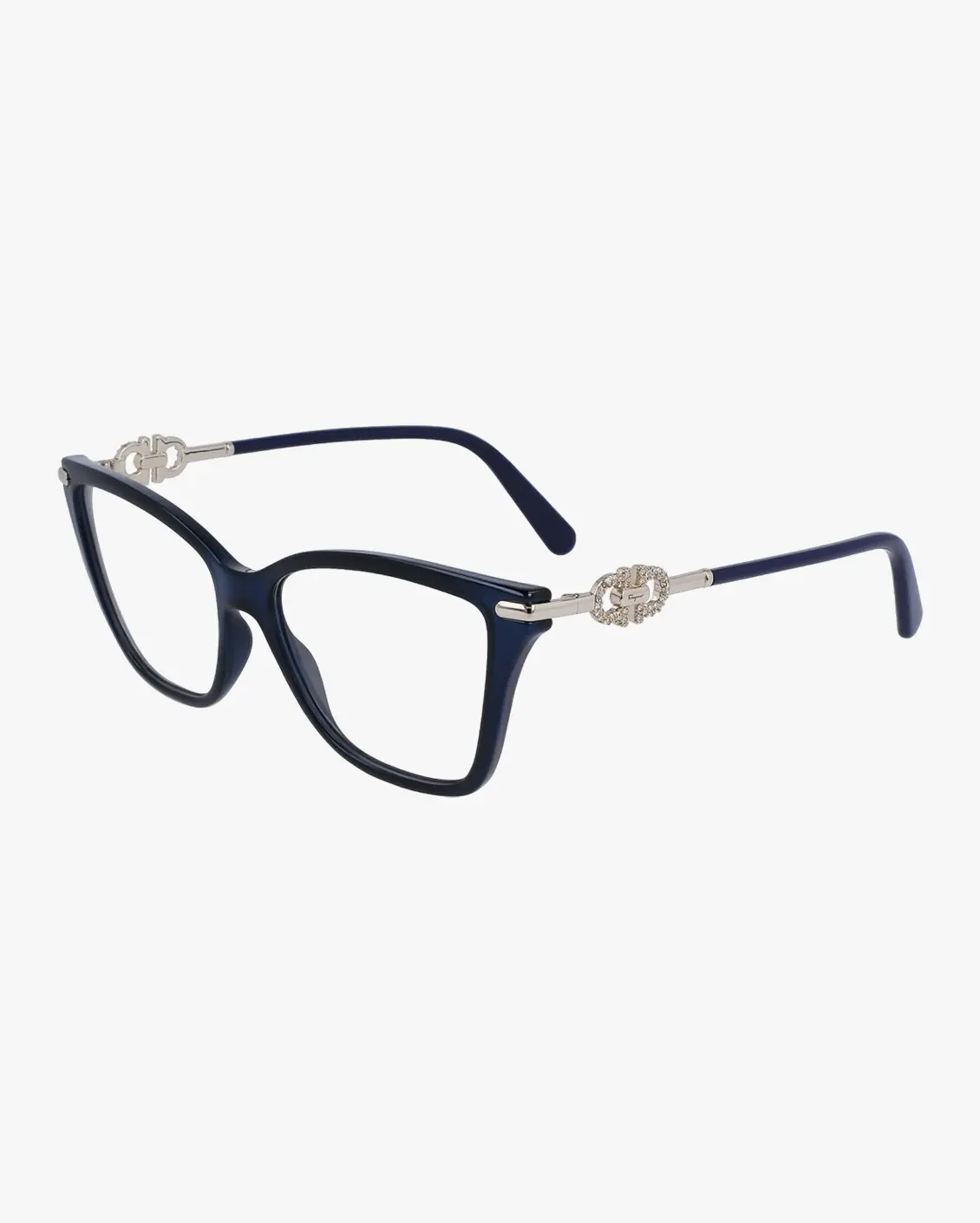 Square Eyeglasses in Blue