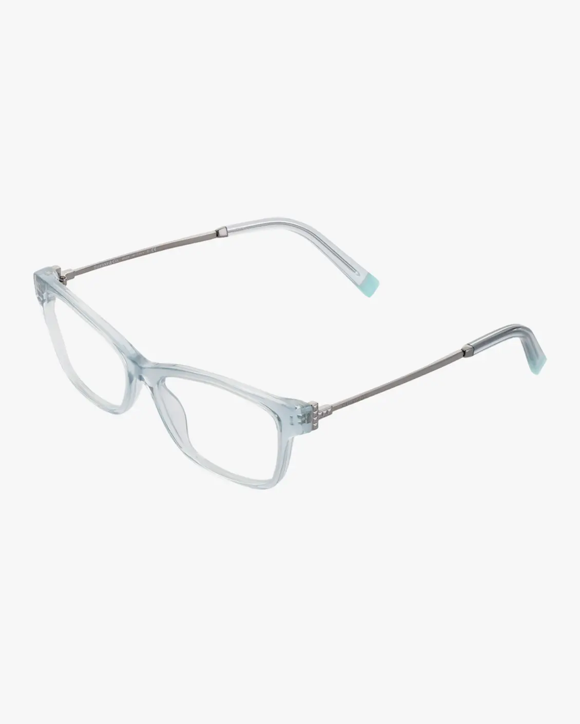 Rectangle Eyeglasses in Silver