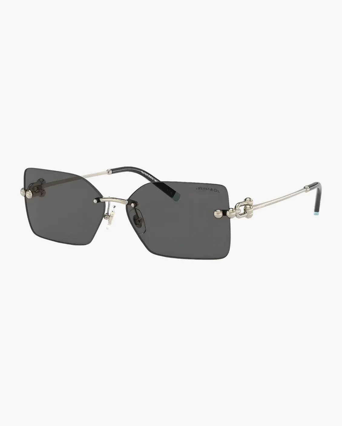 Rectangle Sunglasses in Silver