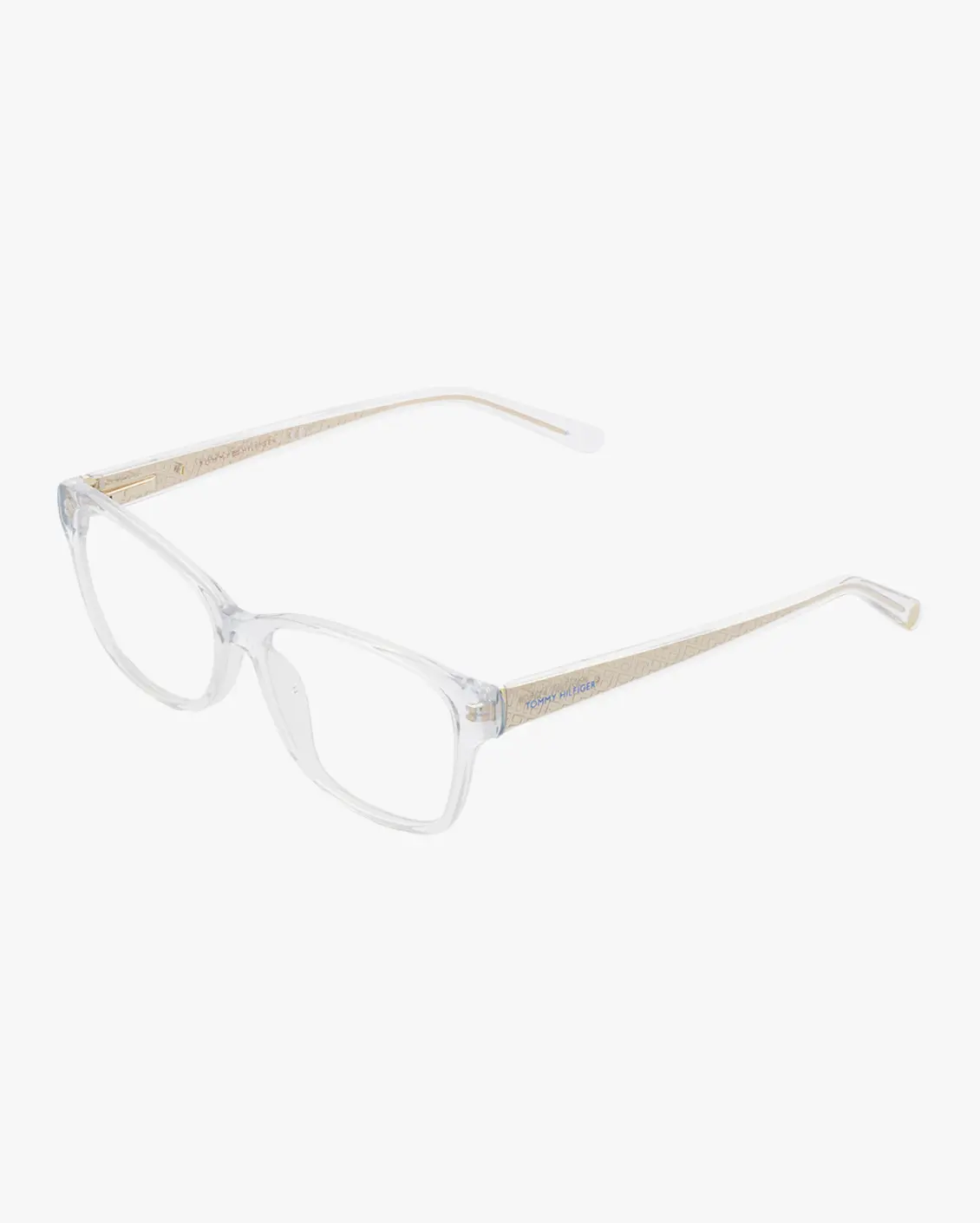 Rectangle Eyeglasses in Transparent
