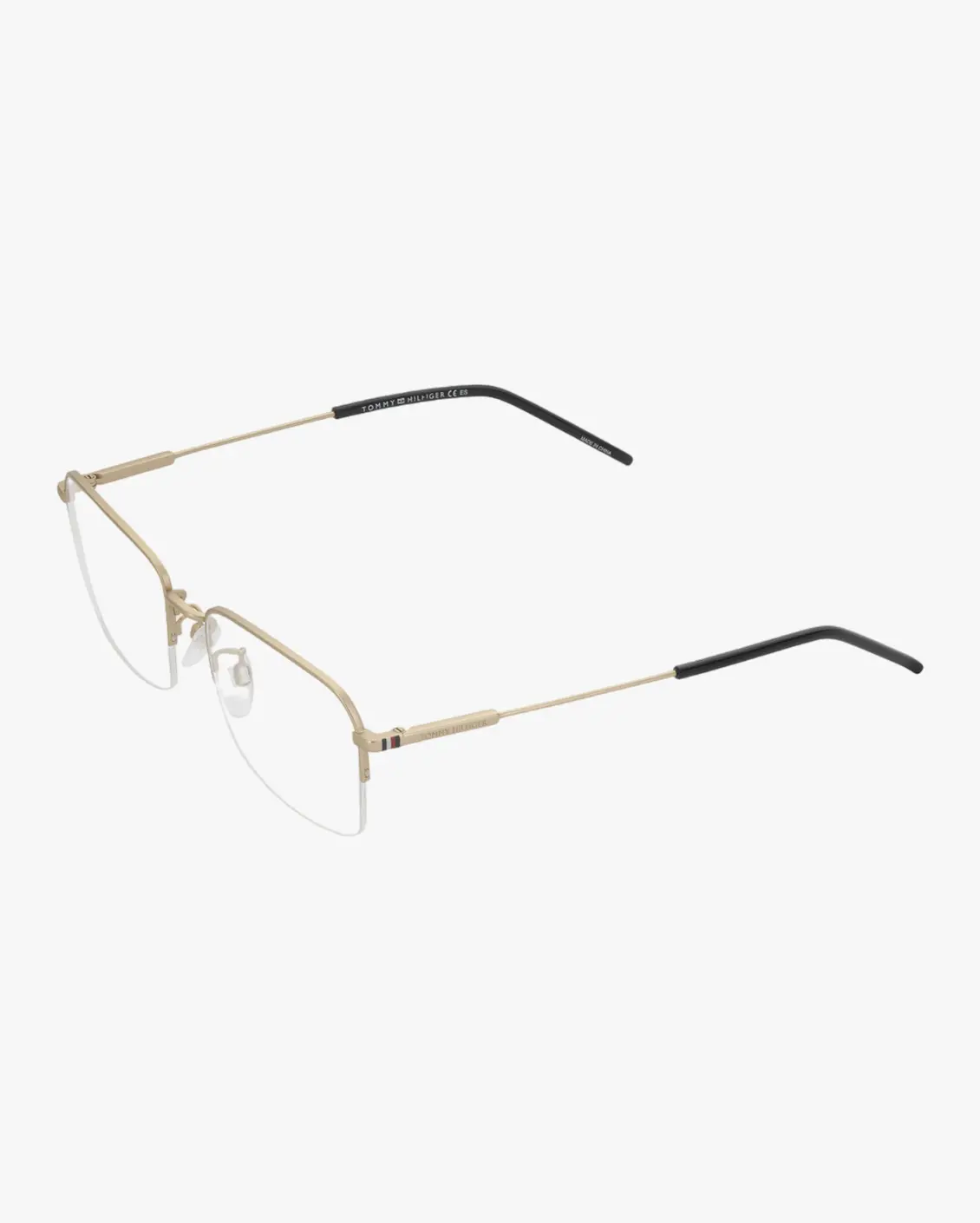 Square Eyeglasses in Gold