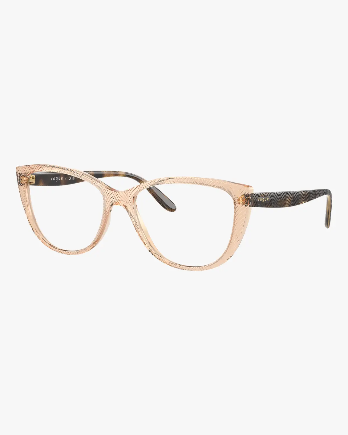 Cat Eye Eyeglasses in Brown